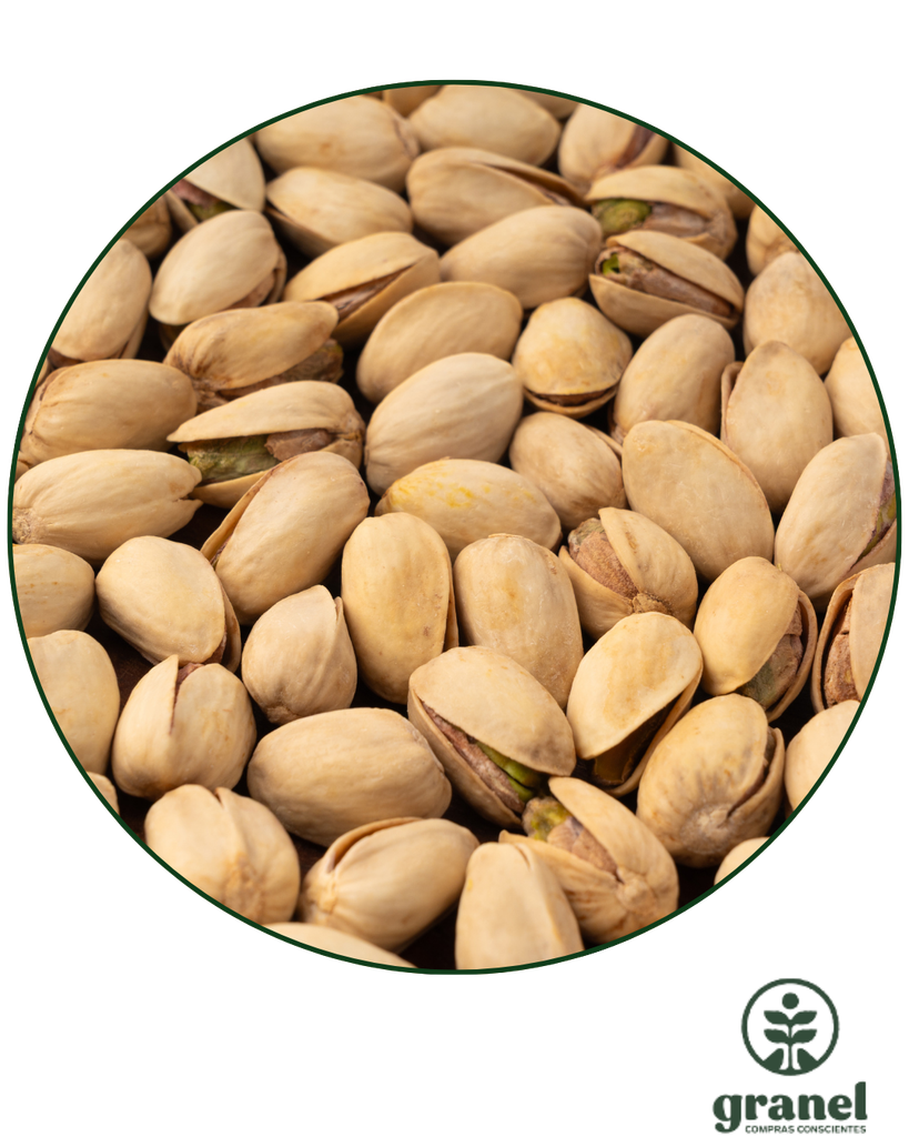 Pistachos tostados con cáscara con sal 500g