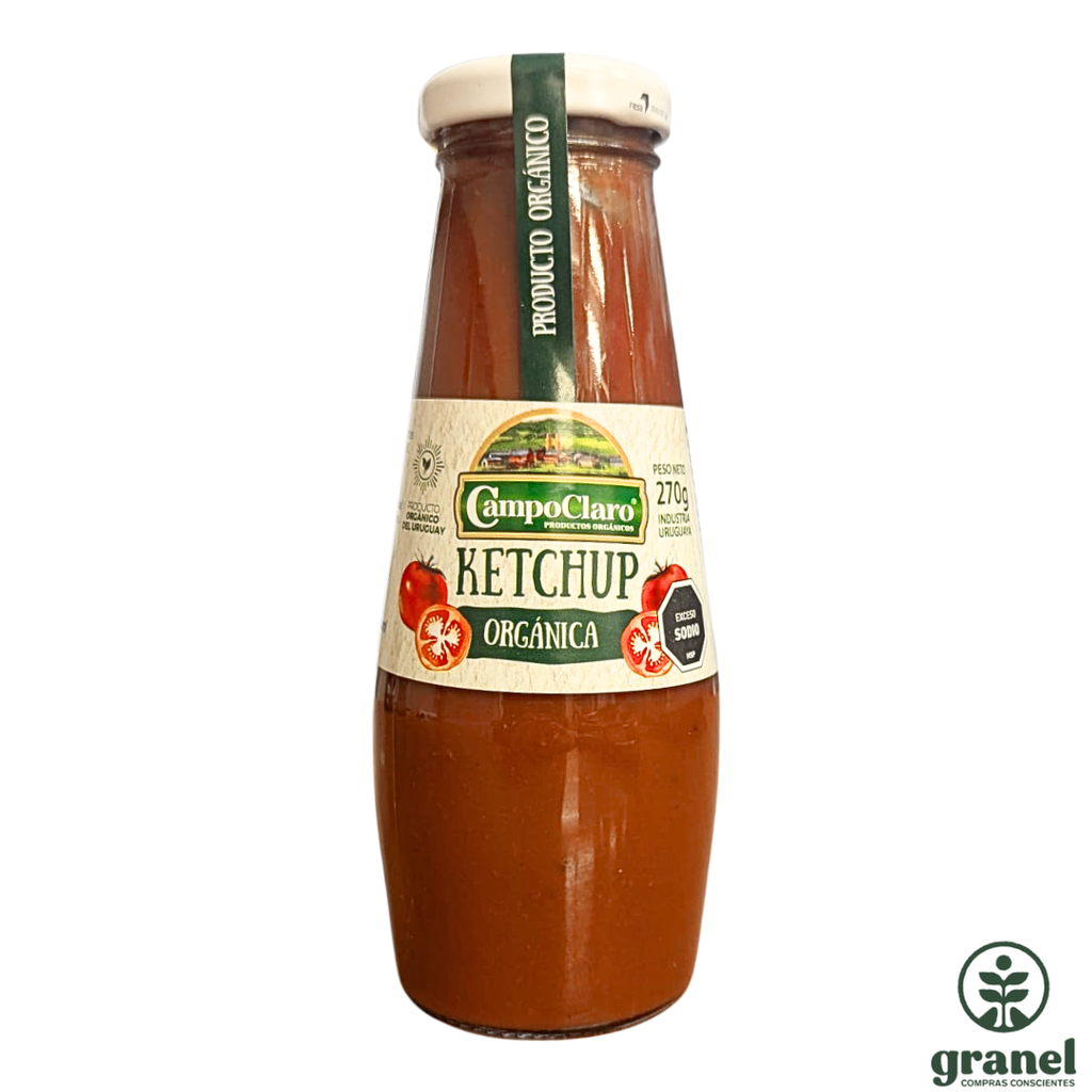 Salsa ketchup orgánica Campo Claro 270g