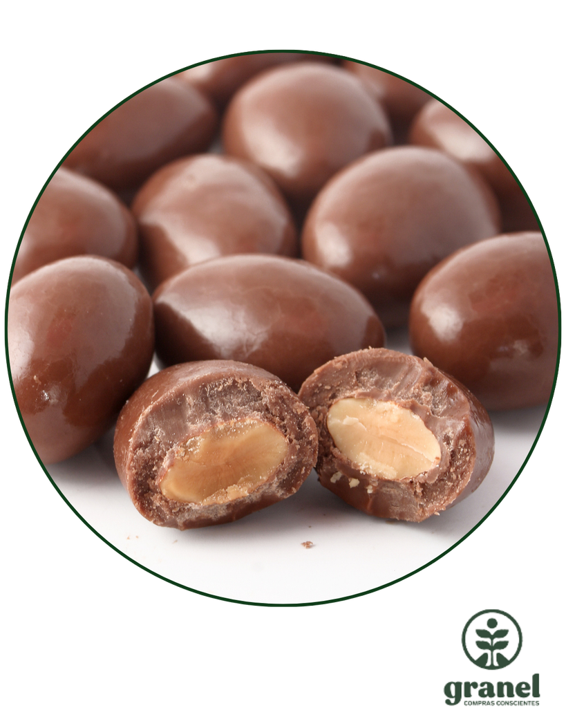[3326] Almendras con chocolate semi amargo 500g