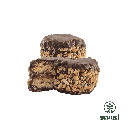 Alfajor de chocolate con maní Corazón Contento