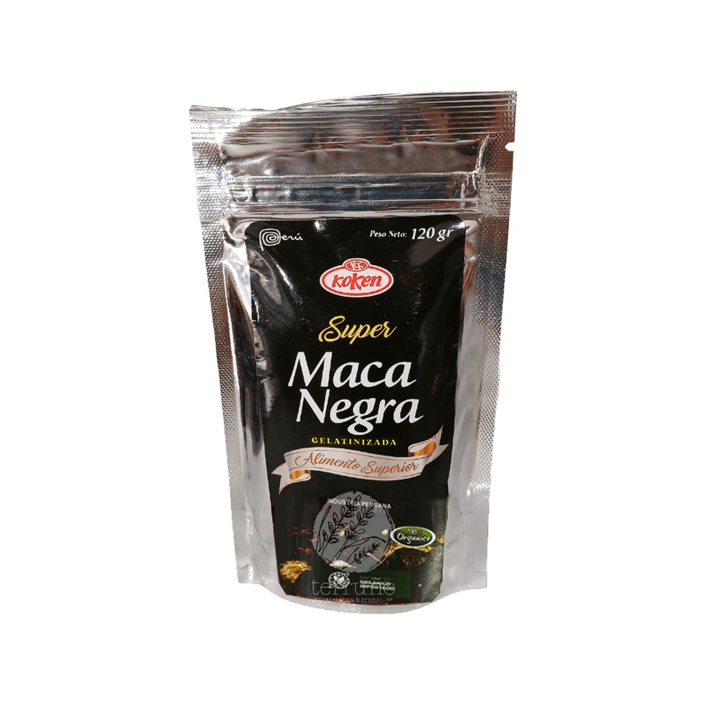 Maca negra orgánica 120g Koken