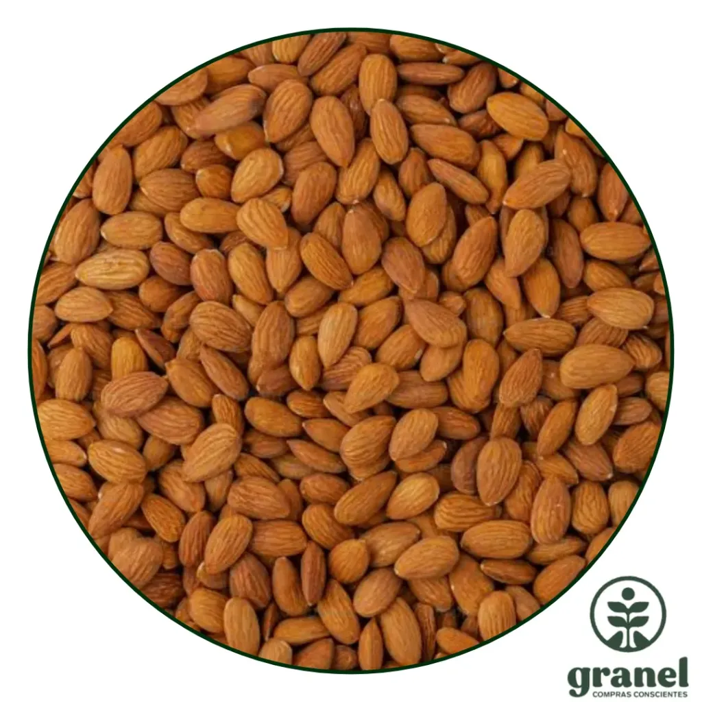 [9840] Almendras enteras crudas sin sal Carmel 500g