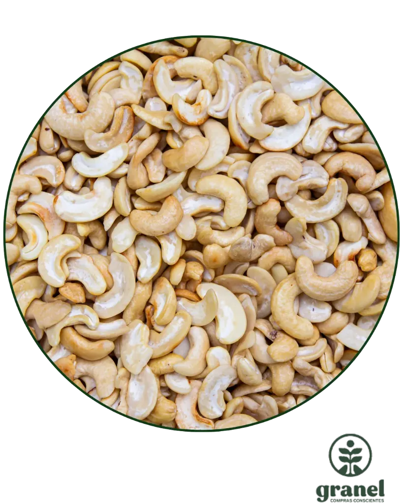 Castañas de cajú rota cruda sin sal 2,5kg