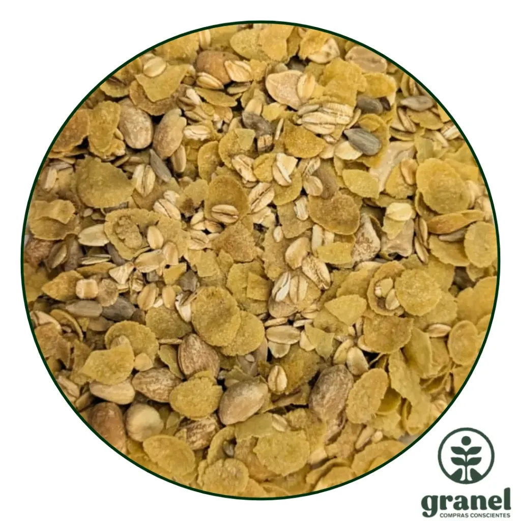Granola premium con frutos secos sin pasas 500g