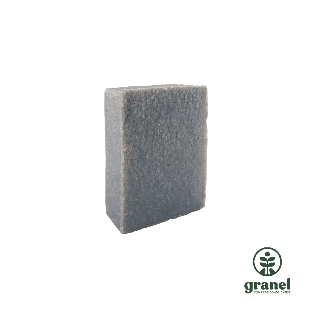 Jabón de coco puro y carbón activado 100% vegetal en barra 60grs