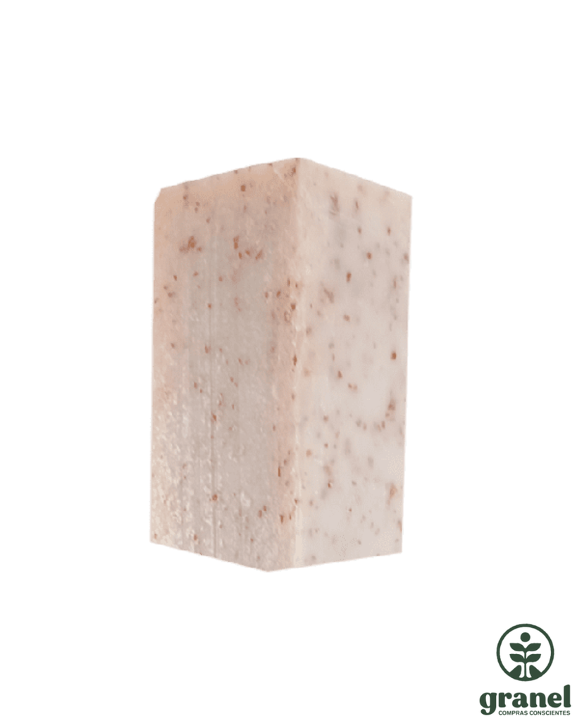 Jabón de coco puro y salvado 100% vegetal en barra 60g