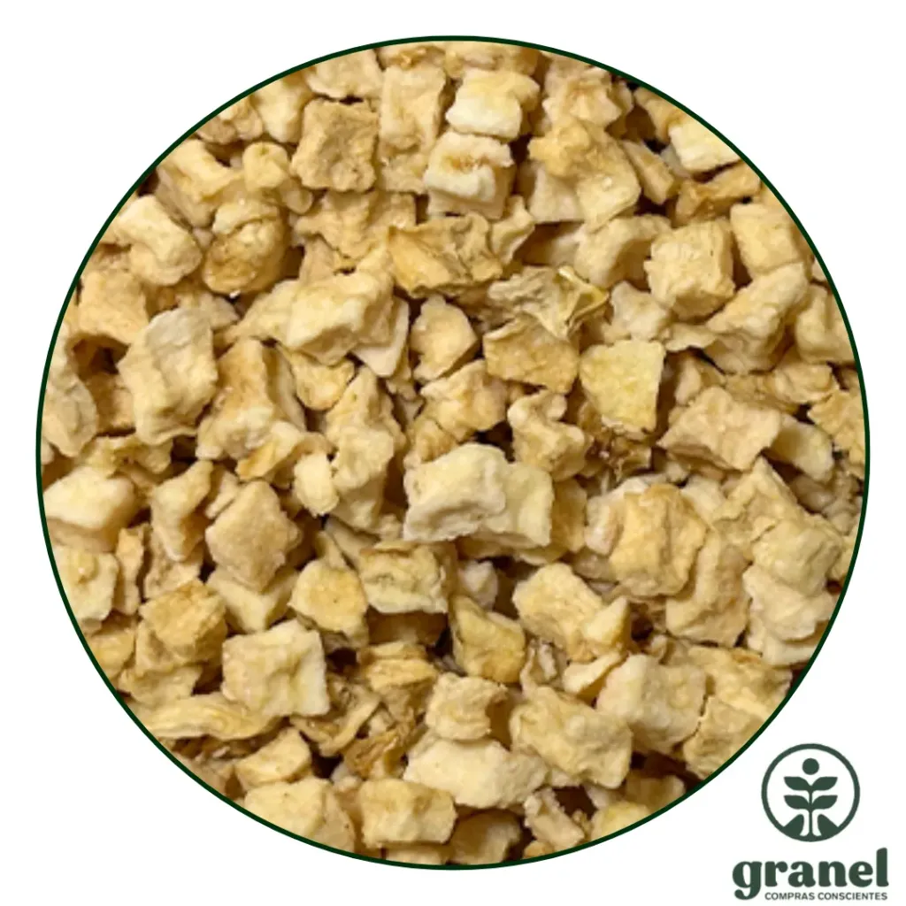 Manzana en cubos deshidratada 1kg