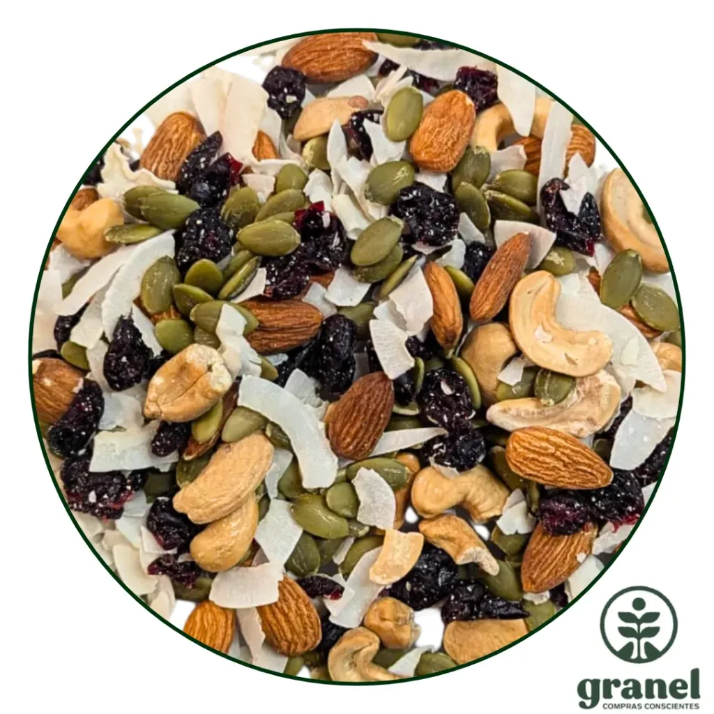 Mix frutos secos con coco 500g