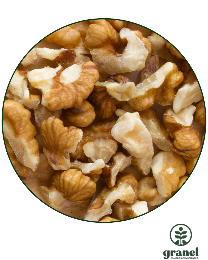 Nueces peladas en octavos 2,5kg [bolsa de plástico]