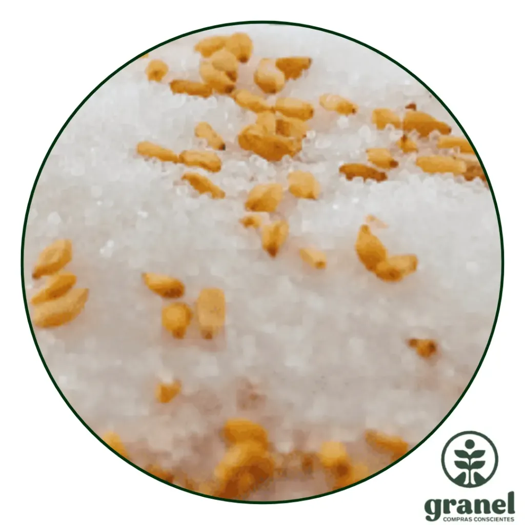 [10041] Sal marina fina con sésamo 400g