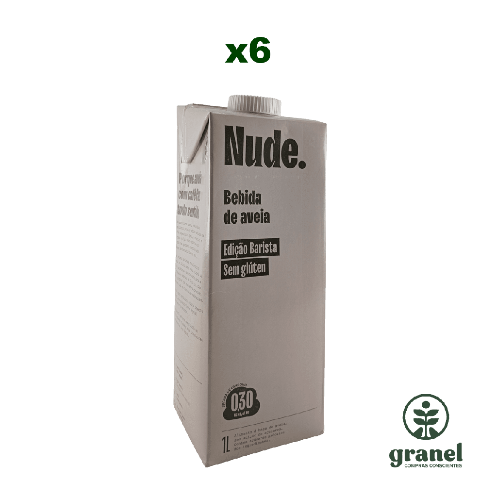 [10078] [Por encargue, plazo hasta 7 días] Leche de avena barista NUDE 1L. Caja 6 unidades