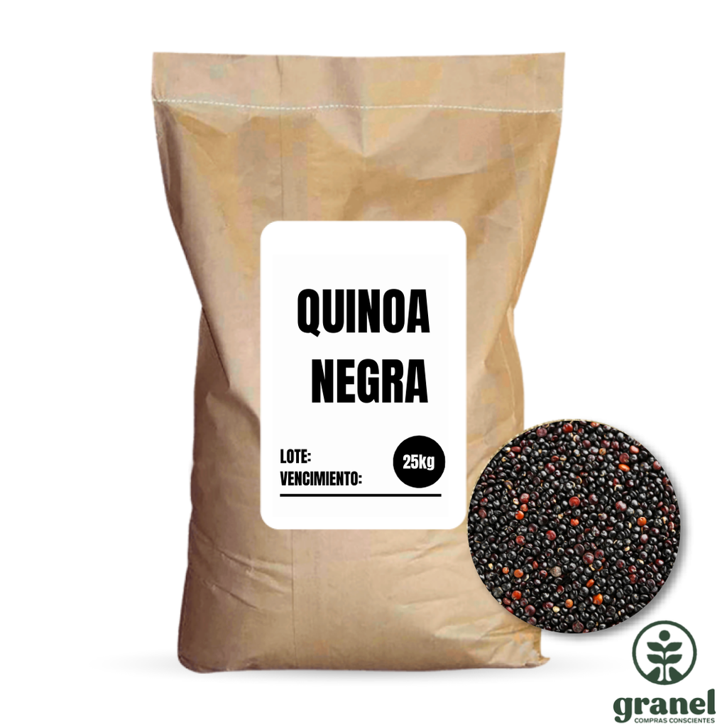 [Por encargue, plazo hasta 7 días] Quinoa negra. Bolsa 25kg