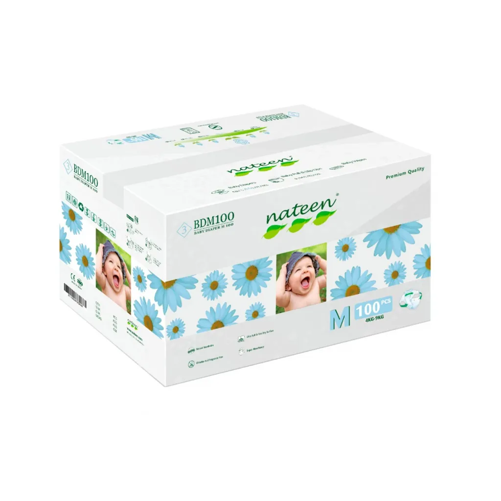 [1257] Pañal bebé premium Nateen Box (NB)