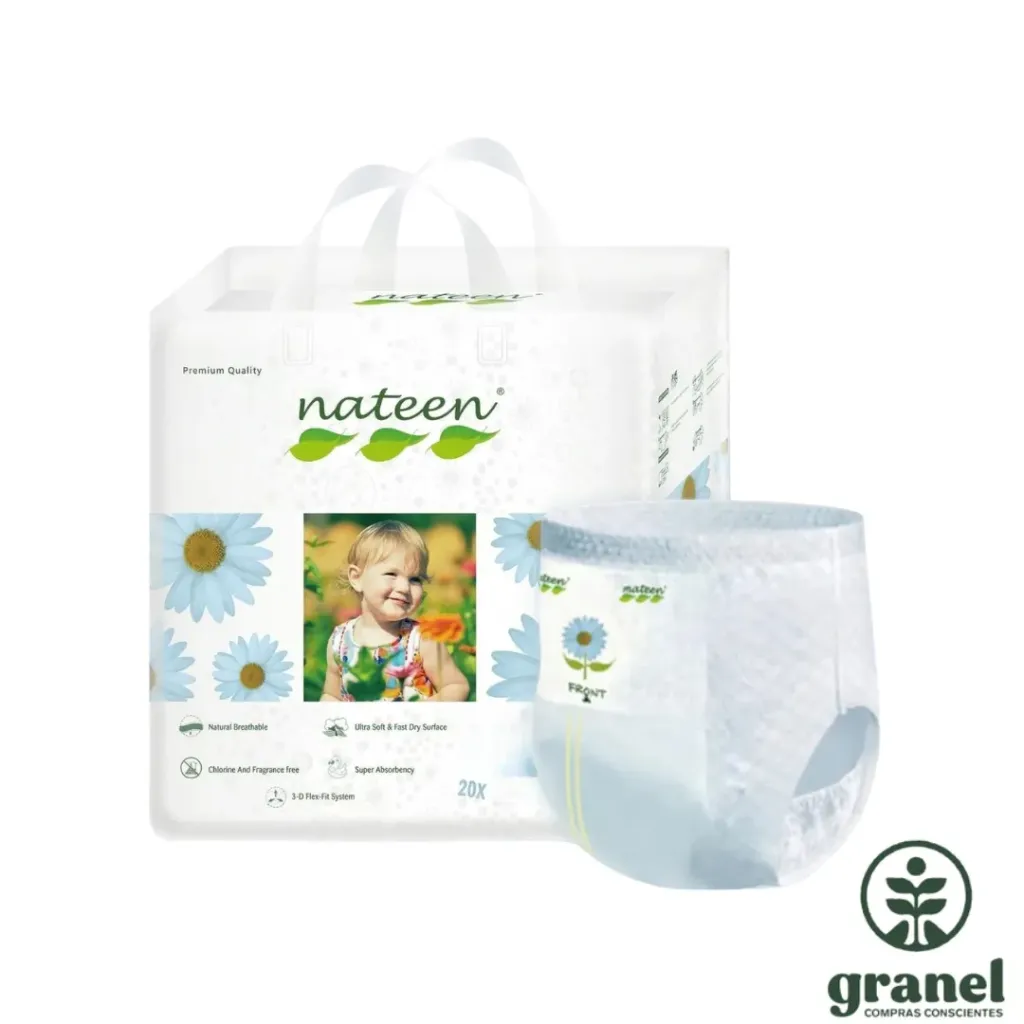 [3031] Pañal pull ups bebé premium Nateen (L)