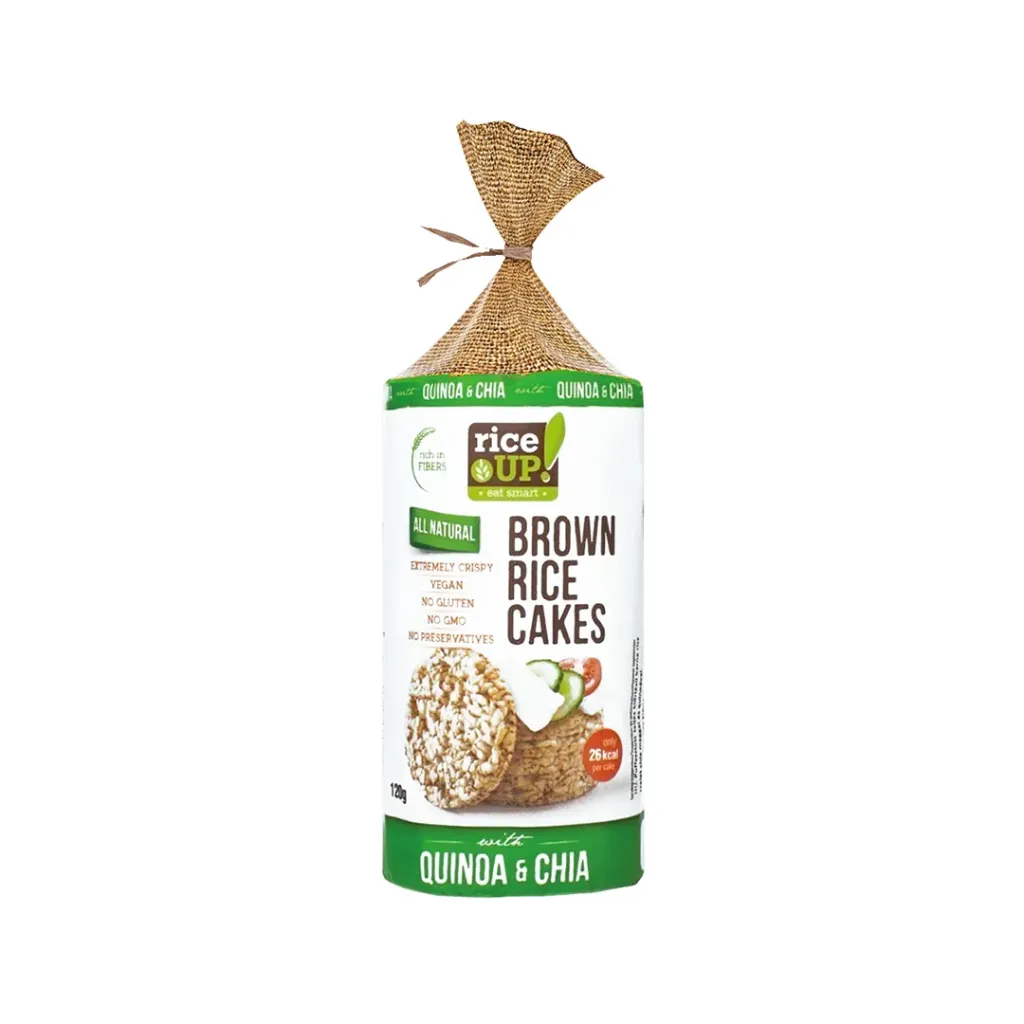 Galletas de arroz chia y quinoa Rice Up! 120g