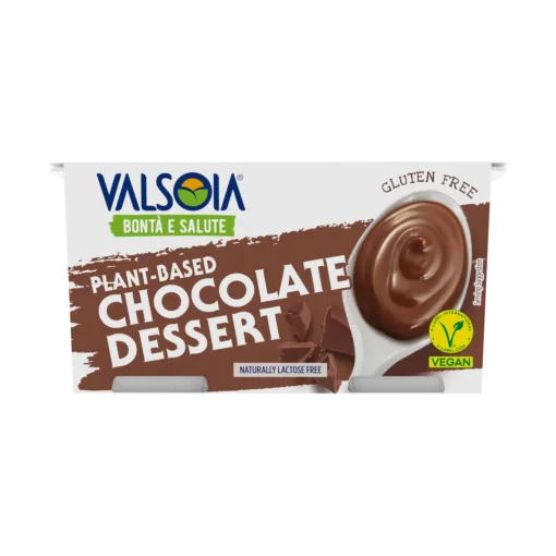 Postre de chocolate Valsoia pack x2 115gr