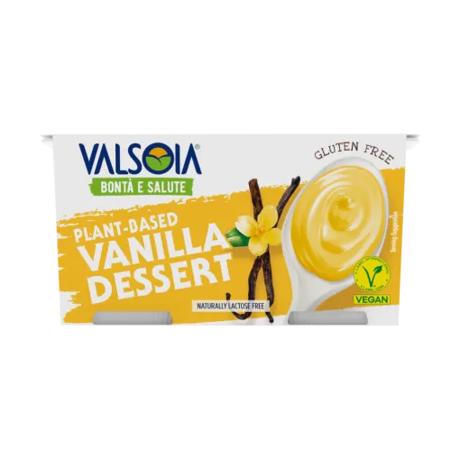 Postre de vainilla Valsoia pack x2 115gr