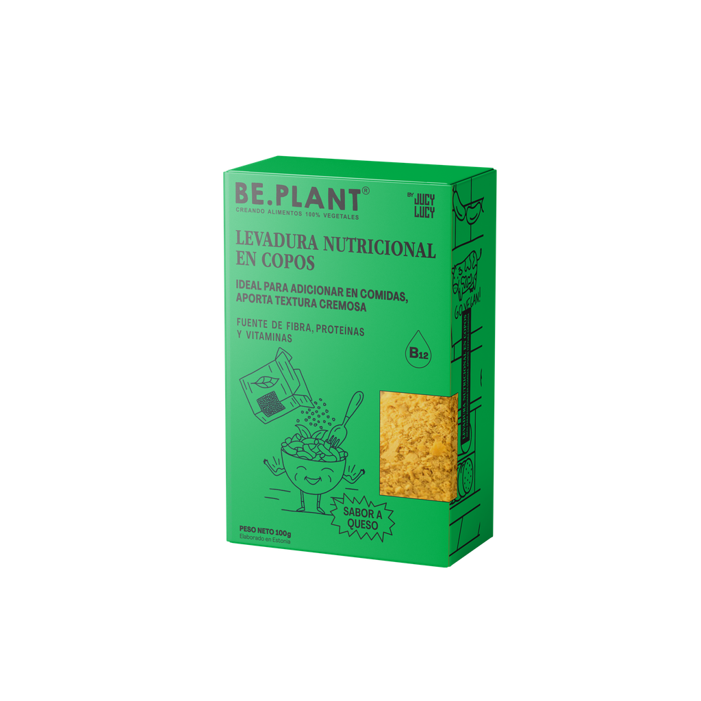 Levadura nutricional fortificada con B12 Be Plant 100g