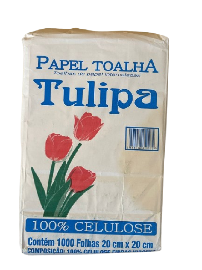 [10063] Servilletas papel reciclado ECO 250 unidades Tulipa