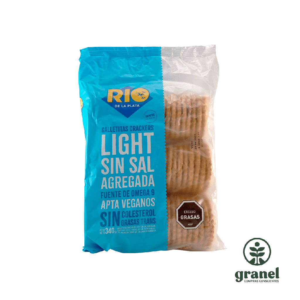[10194] Galletas crackers sin sal Rio de la Plata 340g