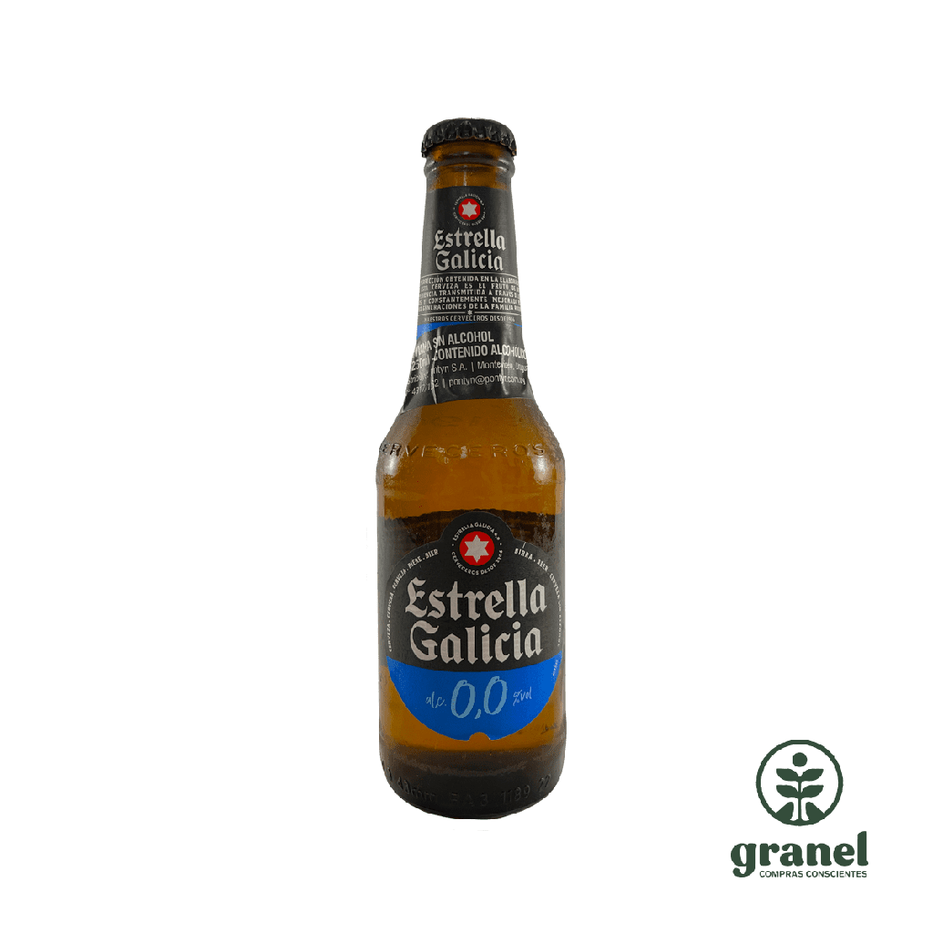 [10462] Cerveza 0,0% sin Alcohol  Estrella Galicia 250 ml