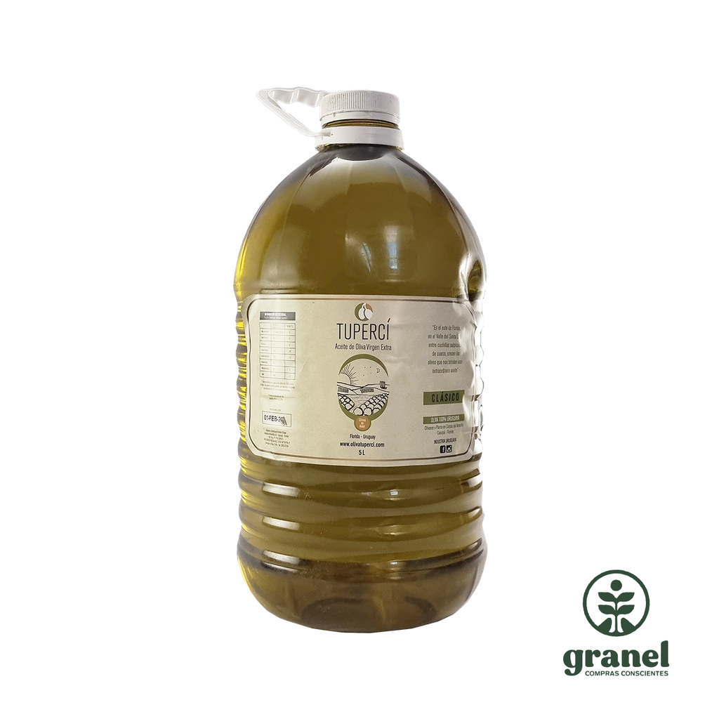 [3267] Aceite de oliva extra virgen clásico Tupercí bidón 5L