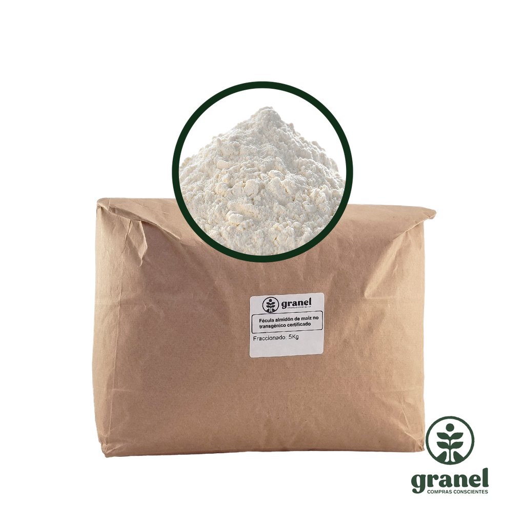[5875] Fécula almidón de maíz no transgénico certificado 5kg