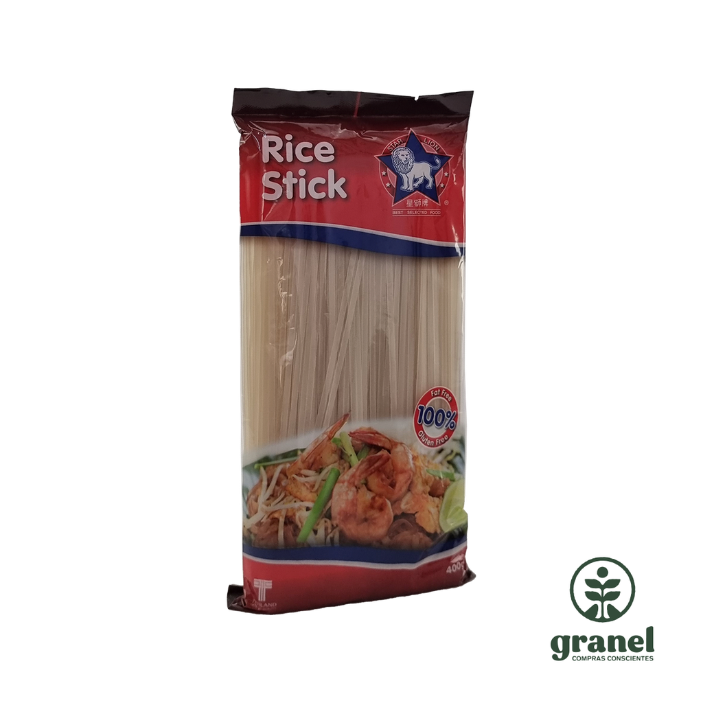 [5894] Fideos de arroz rice stick sin gluten StarLion 400g